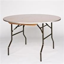 5' round folding table