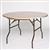 5' round folding table